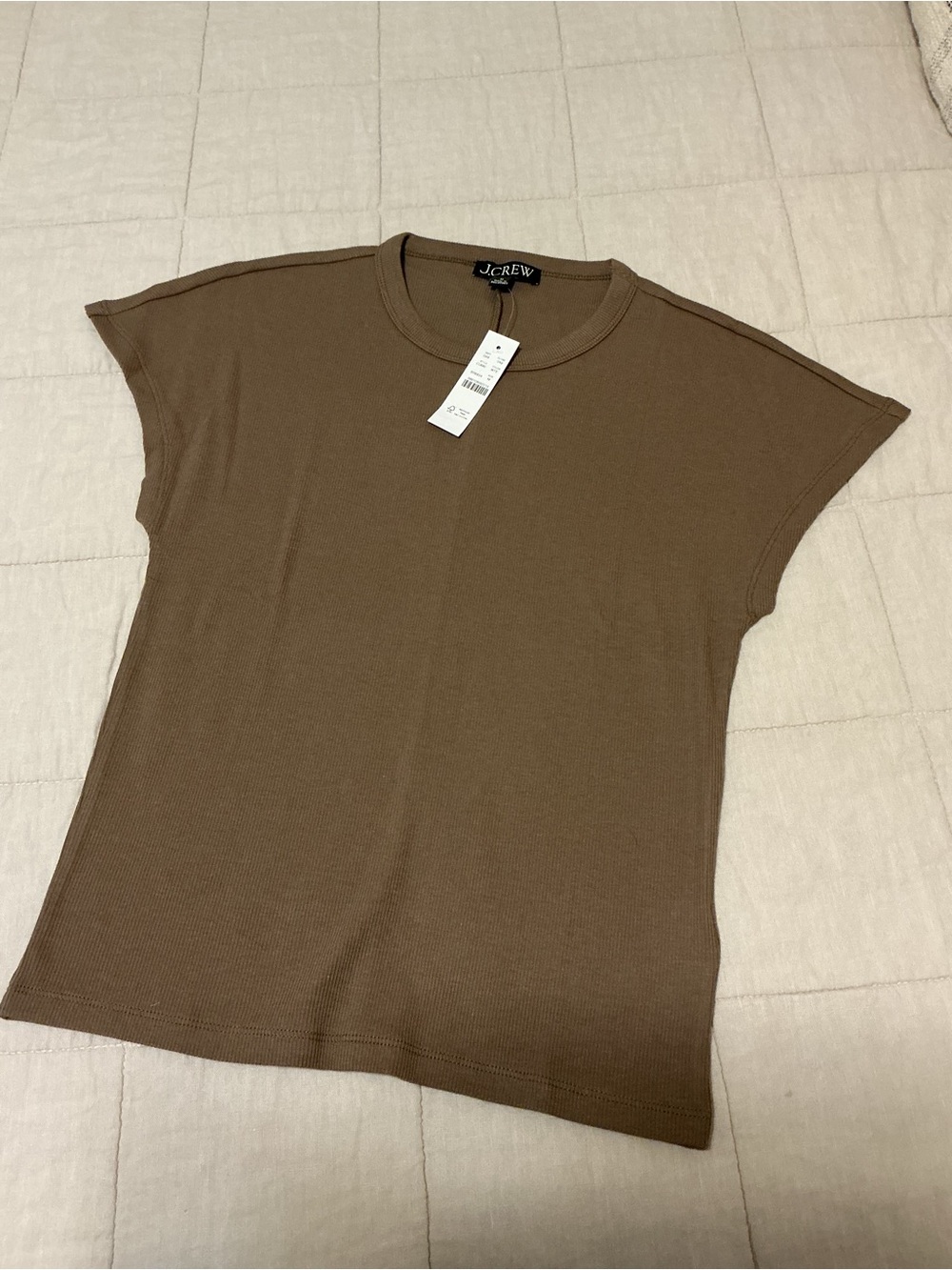 J. Crew Perfect Rib Dolman Sleeve Tee M